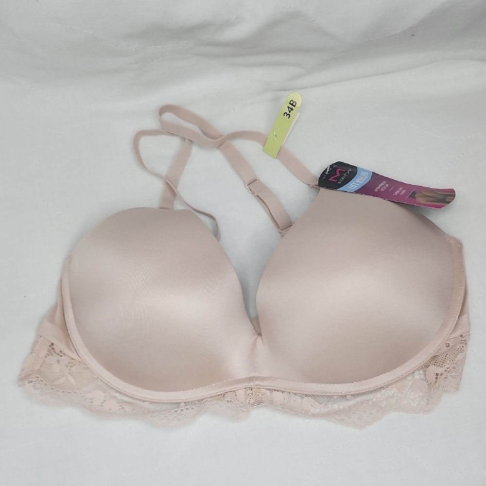 Maidenform Lift Wireless Bra Geige Sz 34B